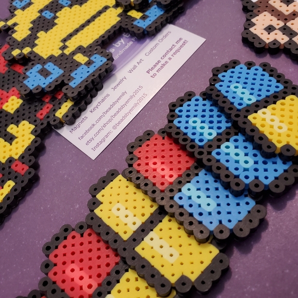 Dr. Mario Magnets - Nerdy Game Room Home Decor - Picture 5 of 8